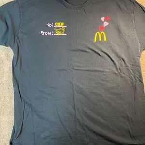 McDonald's Cardi B 2023 Crew T-shirt.